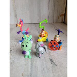 Disney animal chip dale bunny woozle Freddy flamingo toy set youth